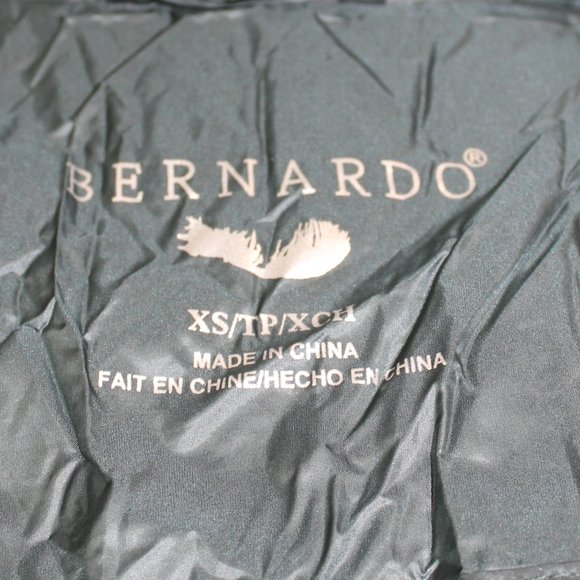 NWT Bernardo - Packable EcoPlume™ Coat  green  size XS - Picture 6 of 12